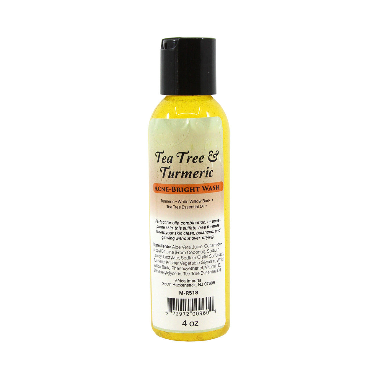 Purifying Tea Tree Oil & Turmeric for Clear Skin